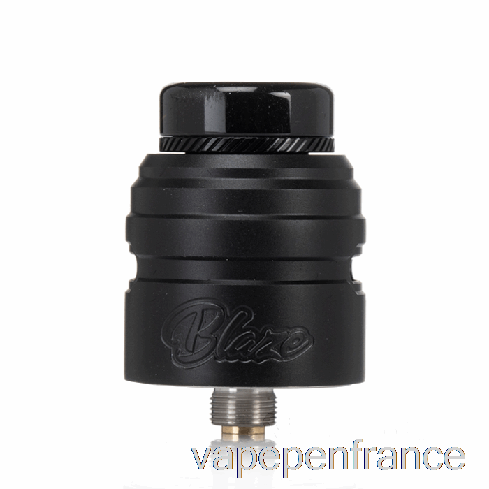 Créations Thunderhead Blaze Solo 24 Mm Bf RDA Stylo Vape Noir Mat